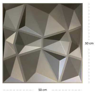 Panel 3D / D094 - Plata Mate