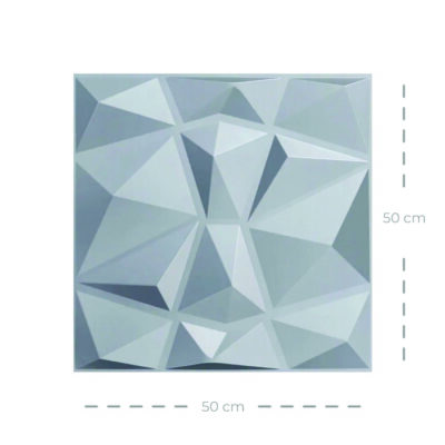 Panel 3D / D094 - Plata Mate