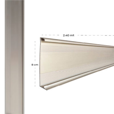 Zócalo Aluminio / KWS656