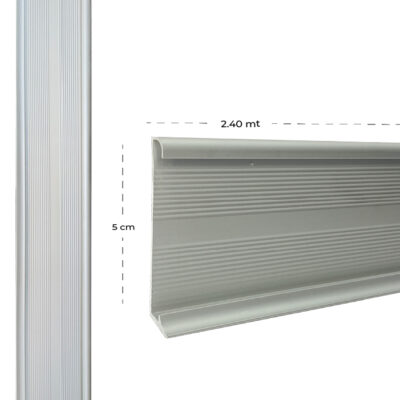 Zócalo Aluminio / KWS6657